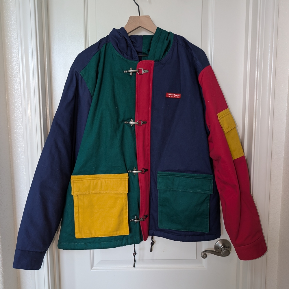 Teddy Fresh Colorblock Jacket